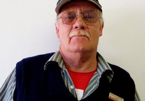 Gelukkige Roomys-man